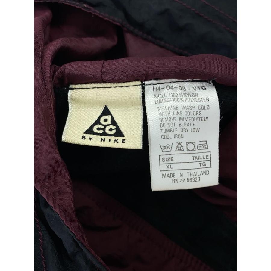 NIKE ACG◇ナイロンジャケット/XL/ナイロン/ブラック/無地 : セカンド