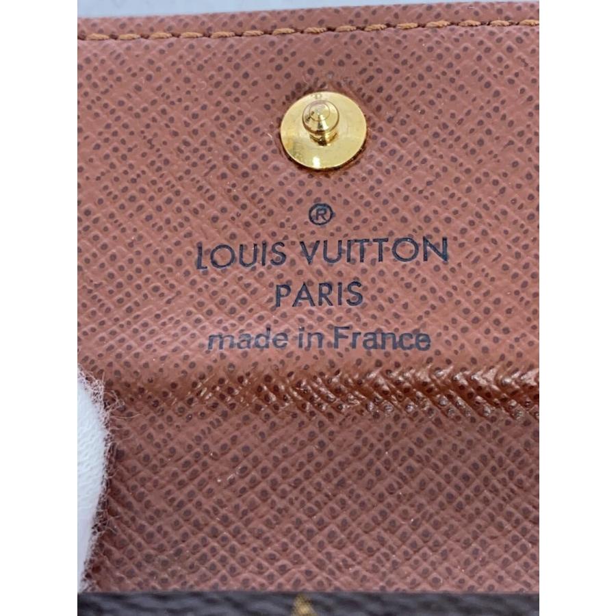 LOUIS VUITTON◆ミュルティクレ4_モノグラム・キャンバス/レザー/BRW/総柄/レディース//_2