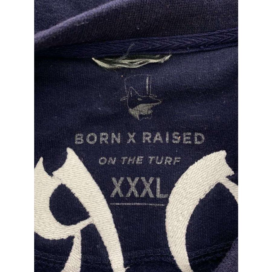 BORN RAISED ネイビー スウェット BORN X RAISED◇スウェット/--/コットン/NVY/無地// : セカンド