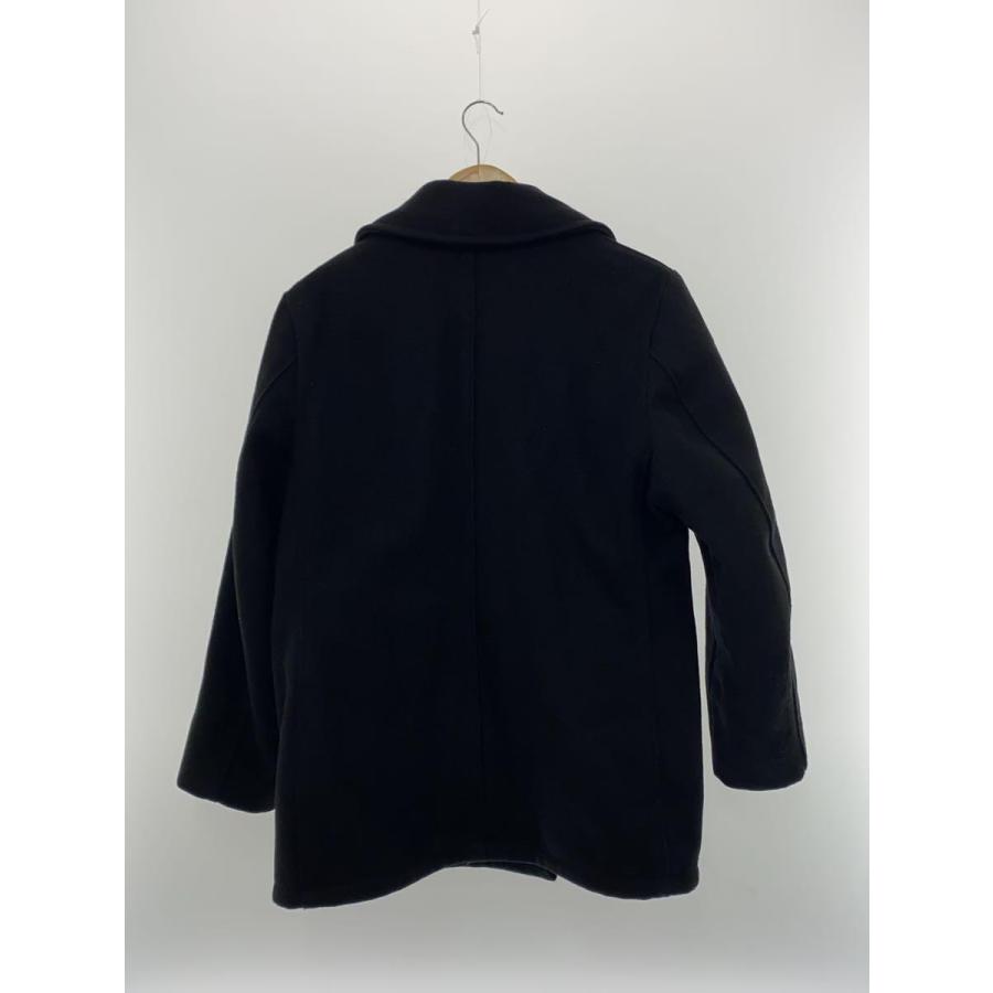 Schott◆ピーコート/--/ウール/ブラック/無地/u.s.740n pea jacket｜ssol-shopping｜02