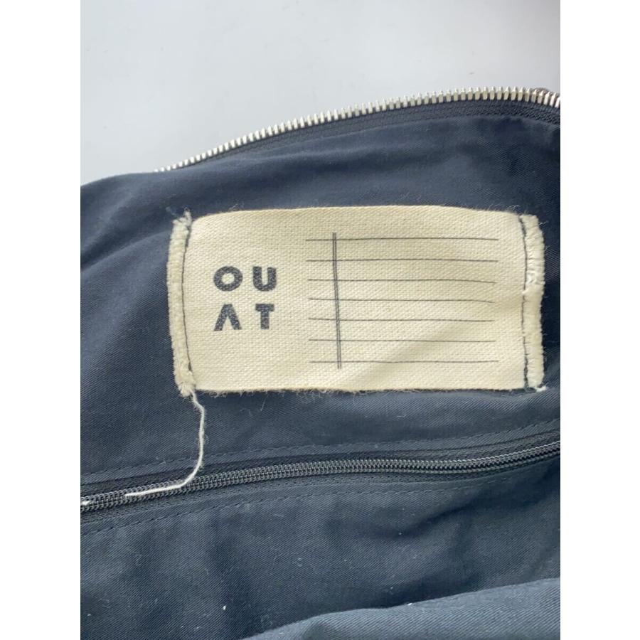 OUAT◇ショルダーバッグ/ナイロン/グレー/無地/OFFICE BAG OUAT◇ショルダーバッグ/ナイロン/グレー/無地/OFFICE BAG