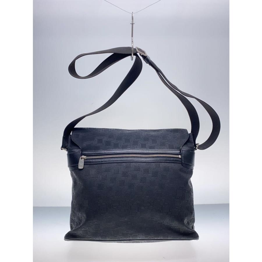 dunhill◇D8/メッセンジャーバッグ/ショルダーバッグ/--/BLK/総柄