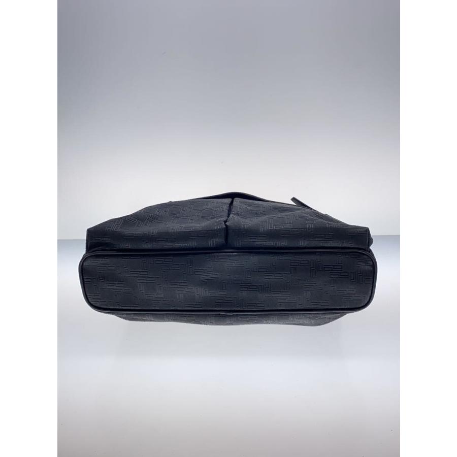 ダンヒル　メッセンジャーバッグ　L3LH65A　ブラック dunhill◇D8/メッセンジャーバッグ/ショルダーバッグ/--/BLK/総柄