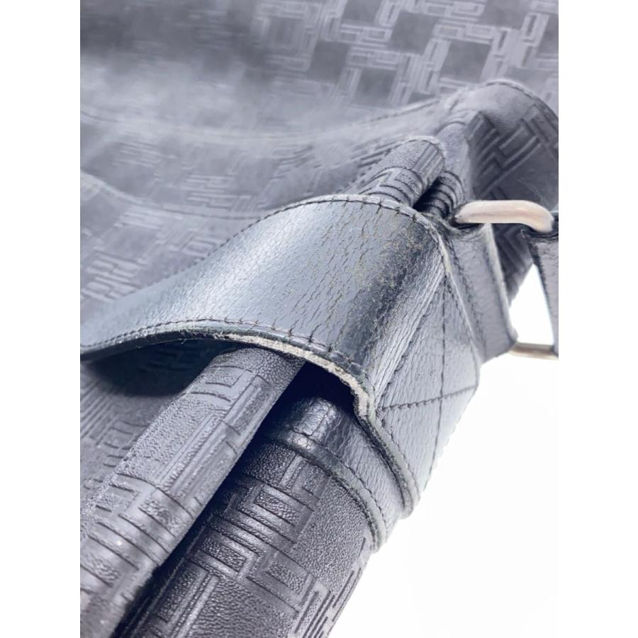 dunhill◇D8/メッセンジャーバッグ/ショルダーバッグ/--/BLK/総柄