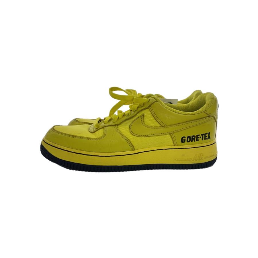 NIKE◇AIR FORCE 1 GTX/エアフォース ゴアテックス/イエロー/CK2630 
