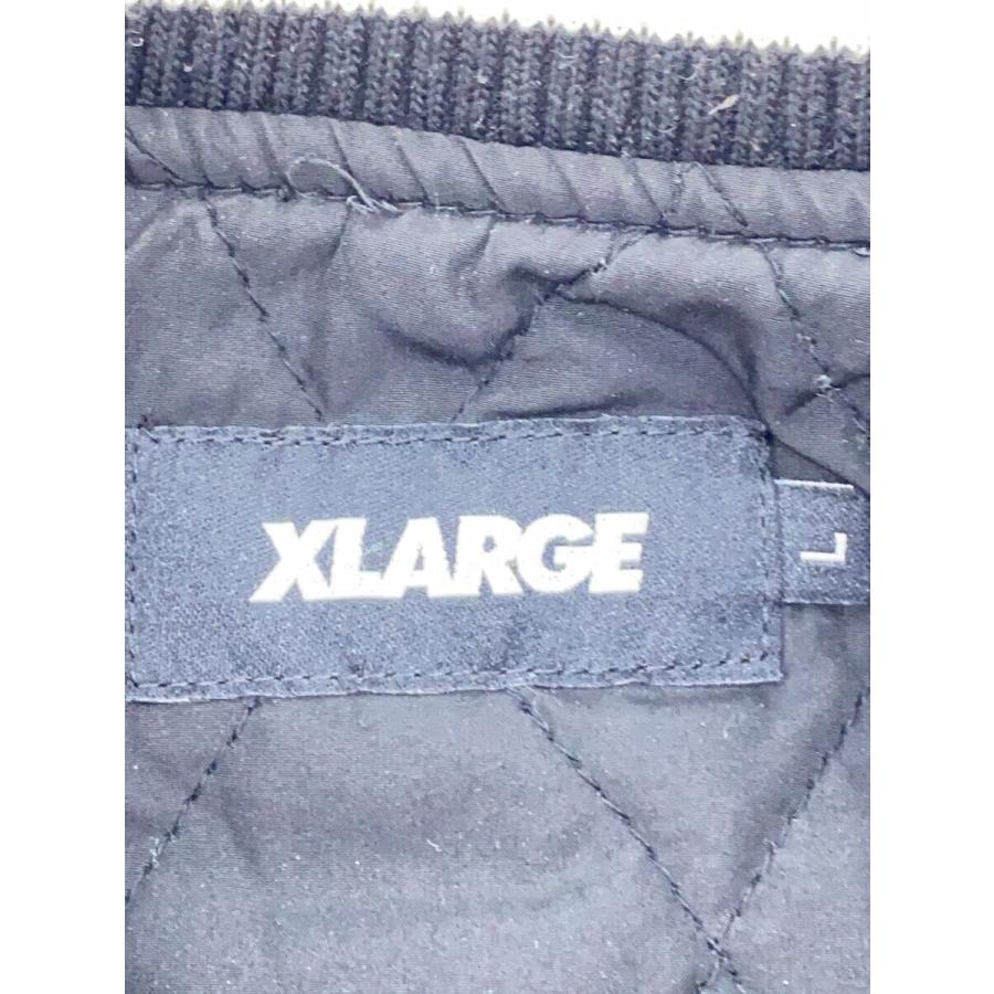 X-LARGE◇スタジャン/L/ウール/ブラック : セカンドストリート X-LARGE◇スタジャン/L/ウール/ブラック : セカンドストリート