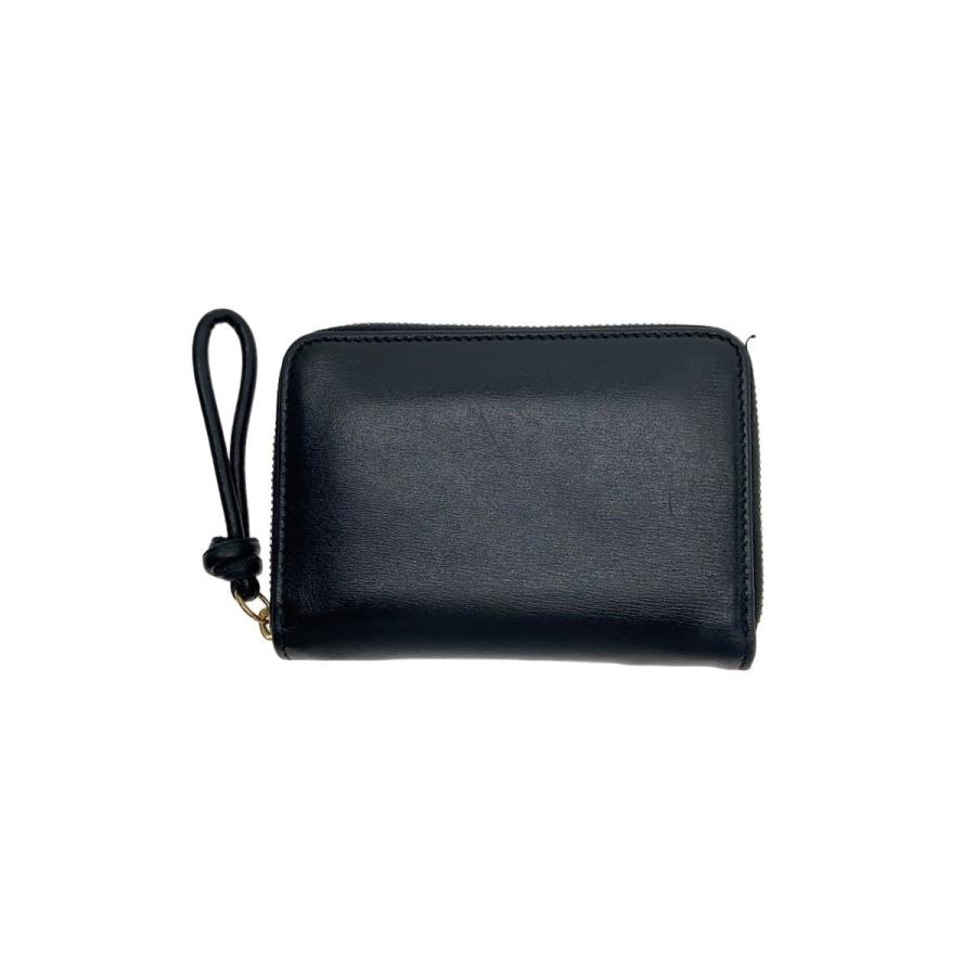 JIL SANDER◇2つ折り財布/レザー/BLK/メンズ// : セカンドストリート