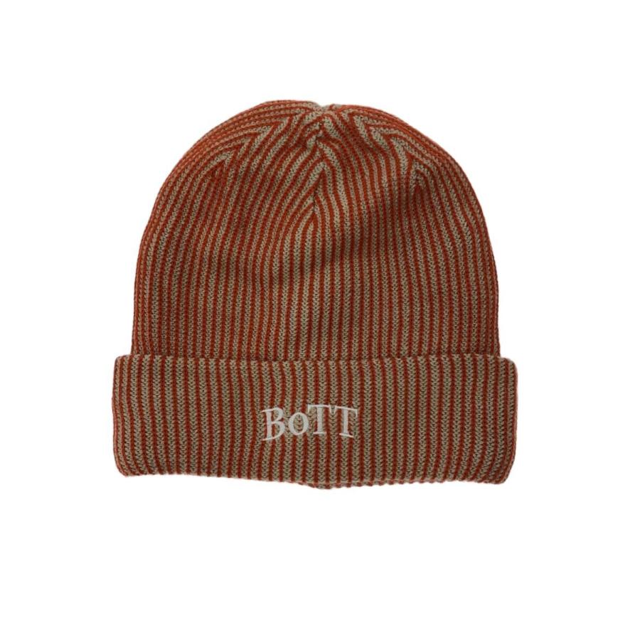 BoTT Chain Stitch Beanieストライプ ニット帽 ビーニー BoTT(ボット