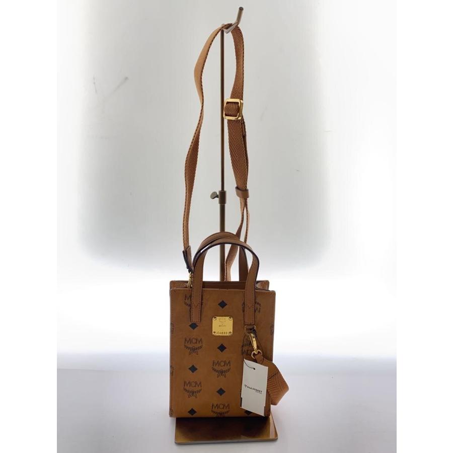 MCM◇ショルダーバッグ/--/BRW/総柄/ヴィセトス/金具擦れ : セカンド