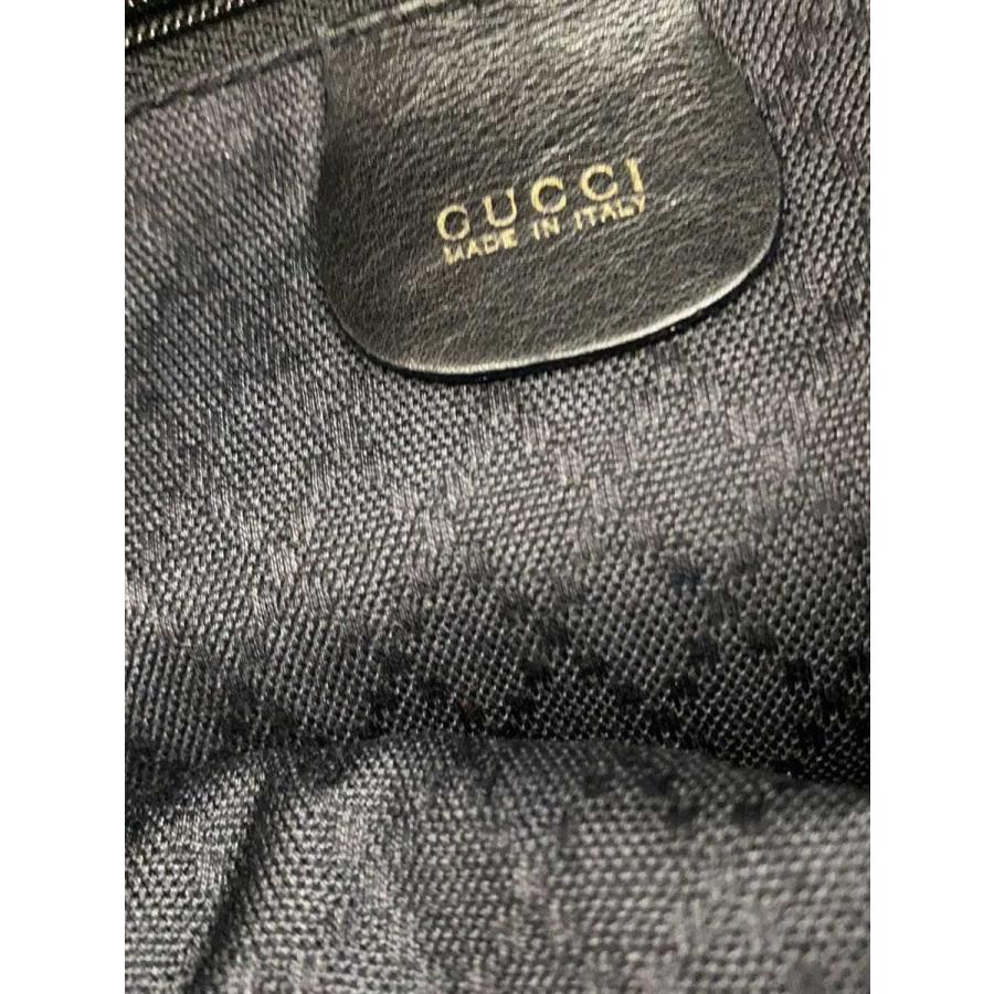 GUCCI◇リュック/レザー/BLK : セカンドストリートYahoo!店 - 通販