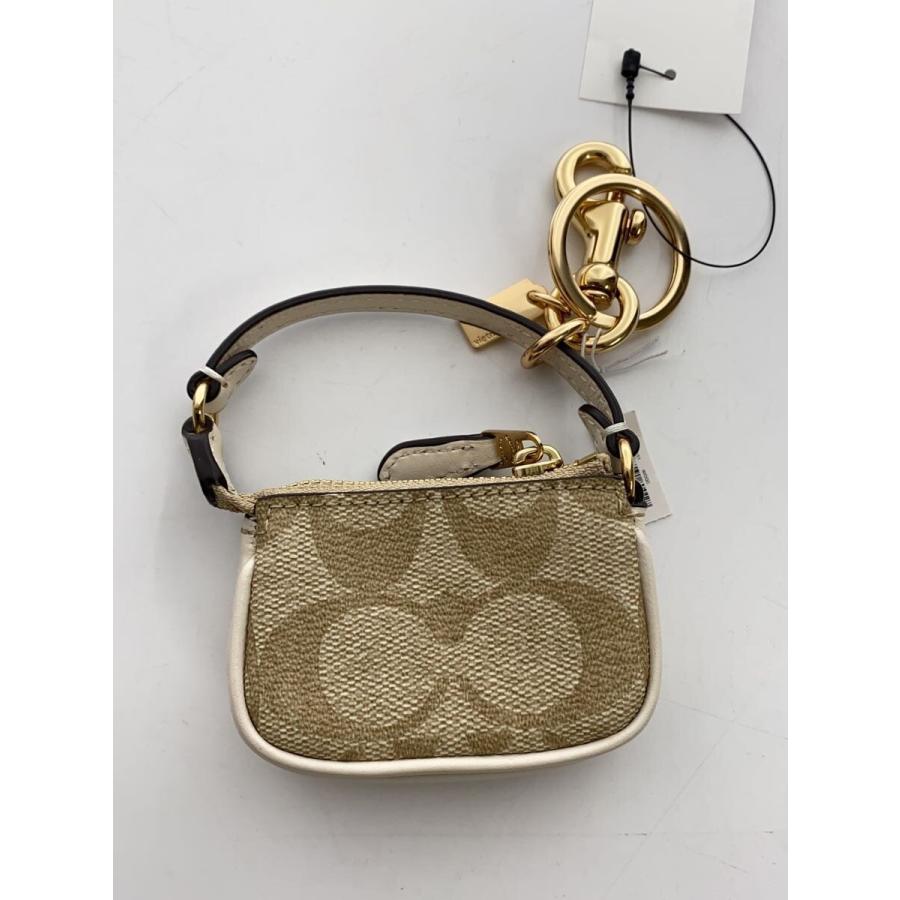 COACH キーホルダー　キーリング　新品未使用タグ付き　ゴールド COACH◇キーホルダー/--/BEG/レディース// : セカンドストリートYahoo