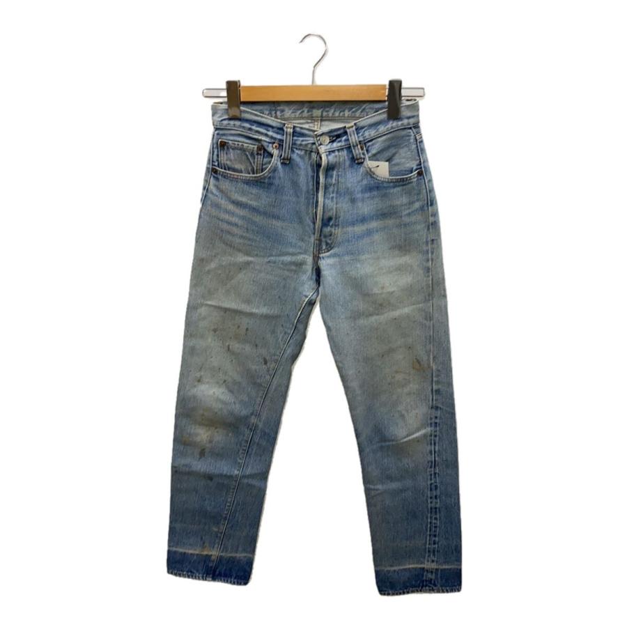 Levi's◇66後期/501/サークルR/ペンキ/チェーンステッチ/ボタン裏6/77