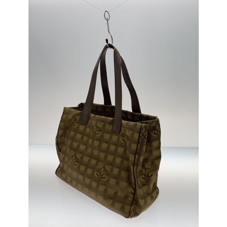 CHANEL◇ニュートラベルライン MM/ココマーク/トートバッグ/ナイロン