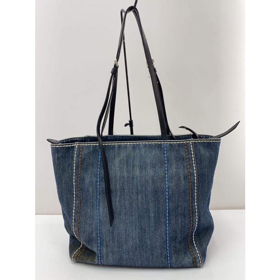 PRADA◇トートバッグ/デニム/IDG : セカンドストリートYahoo!店 - 通販