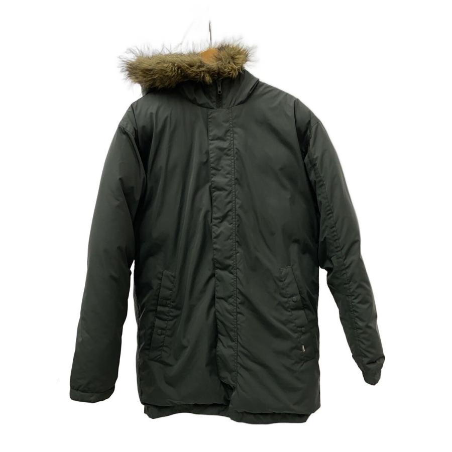 STUSSY◇ダウンジャケット/L/ナイロン/KHK : セカンドストリートYahoo