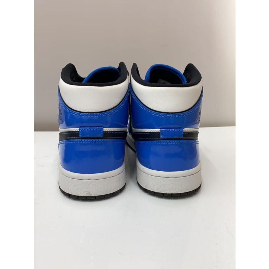 NIKE◇AIR JORDAN 1 MID SE_エアジョーダン ミッド/27.5cm/BLU 