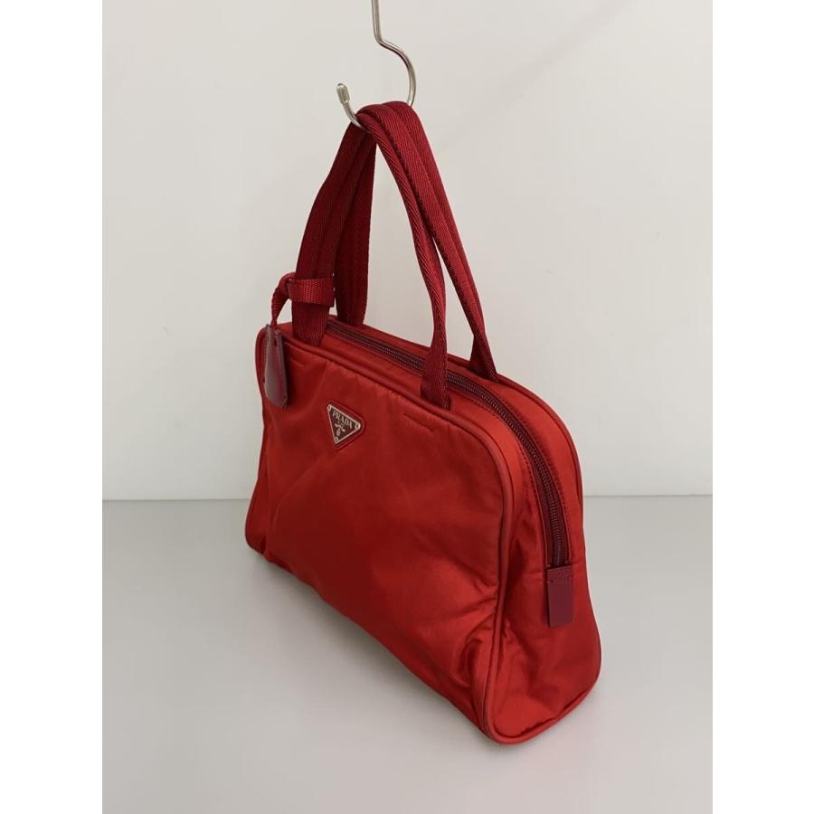 PRADA◇トートバッグ/ナイロン/RED/無地// : セカンドストリートYahoo