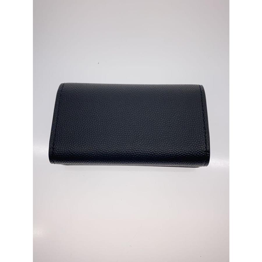 SAINT LAURENT◇キーケース/レザー/BLK/メンズ/685557/4連フック