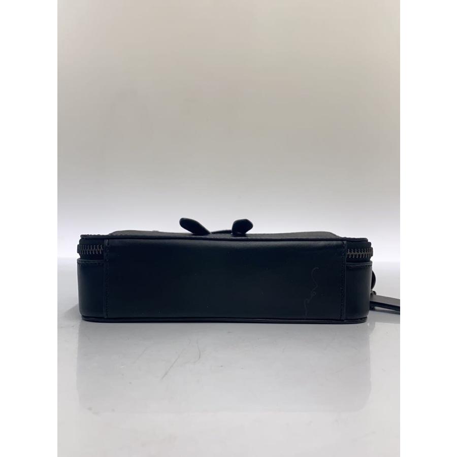 COACH◇コーチ/24SS/ショルダーバッグ/PVC/BLK/総柄/F2421-CR783