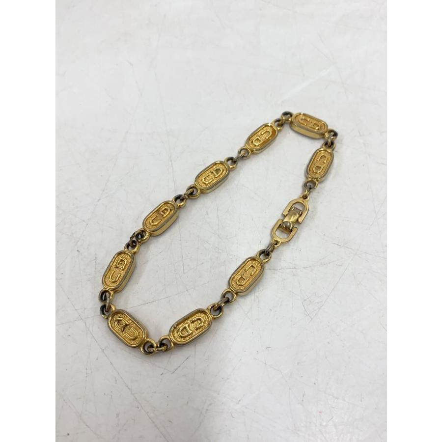 Christian Dior◇ブレスレット/--/GLD/レディース/メッキ剥がれ