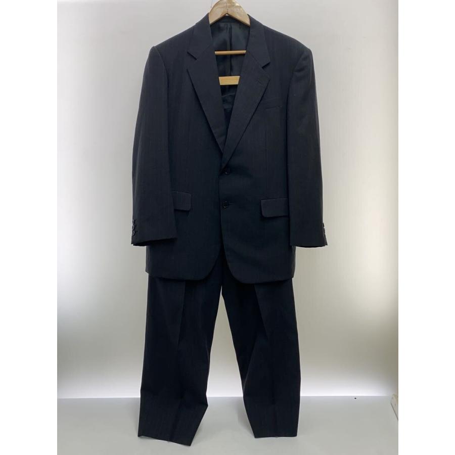 yohji yamamoto A.A.R◇セットアップ/--/ウール/BLK/ストライプ