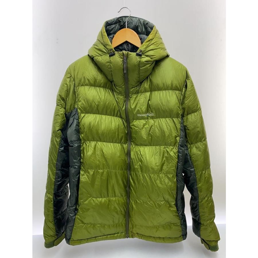 mont-bell◇ALPINE DOWN PARKA_アルパイン ダウンパーカ/L/--/GRN/無地