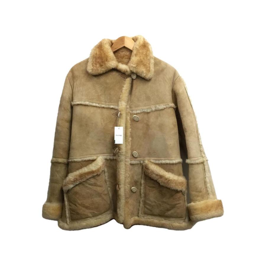 OVERLAND SHEEPSKIN/ジャケット/12/羊革/BEG/ムートン/ 2339871974119セカンドストリートYahoo