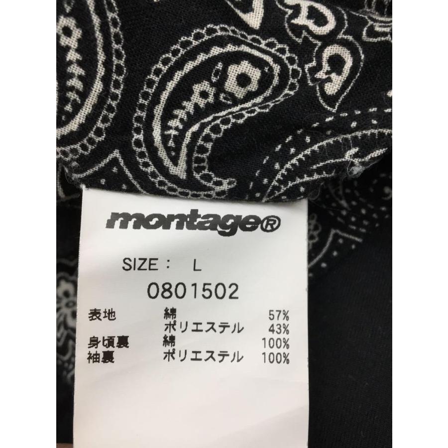 montage◆ジャケット/L/コットン/BLK/無地//｜ssol-shopping｜04