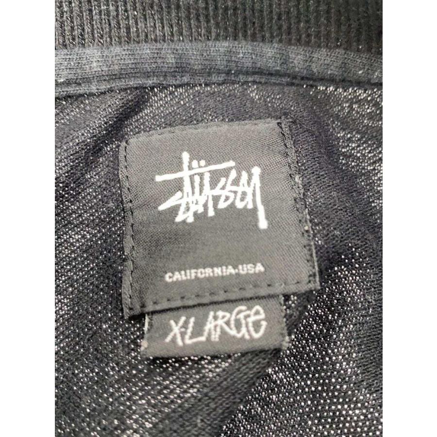 STUSSY◇ワールドツアー/ポロシャツ/XL/コットン/BLK : セカンド STUSSY◇ワールドツアー/ポロシャツ/XL/コットン/BLK : セカンド