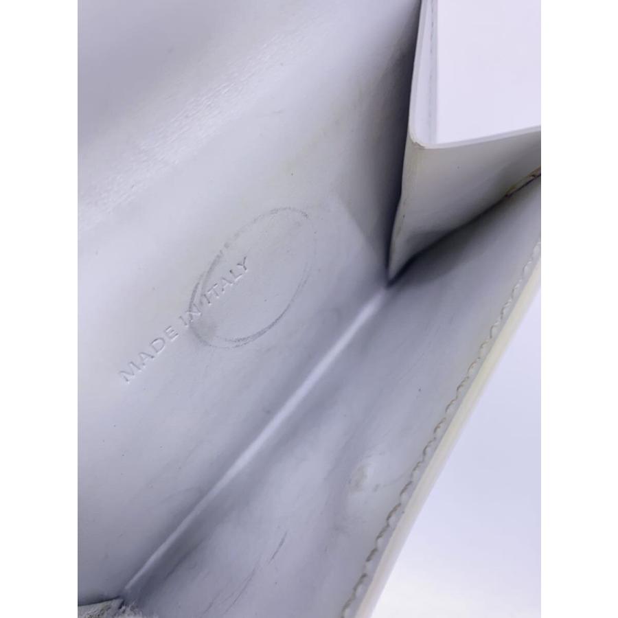 JIL SANDER◇3つ折り財布/レザー/WHT/レディース