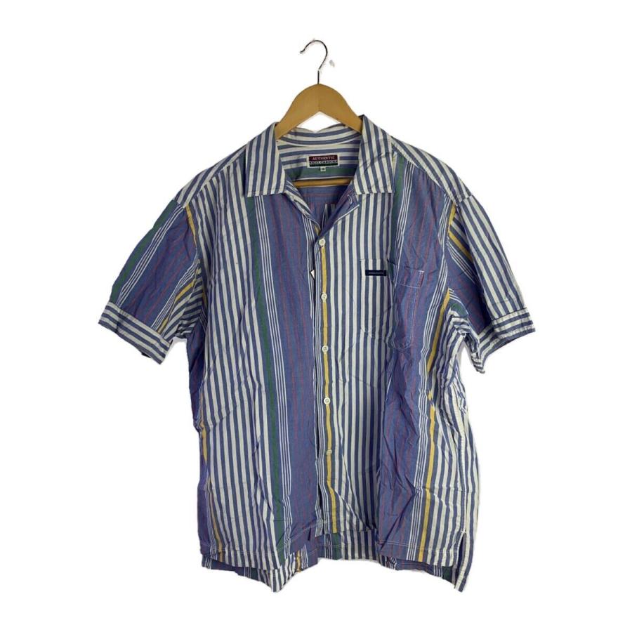 Nigel Cabourn◇90s/旧タグ/半袖シャツ/3/コットン/マルチカラー