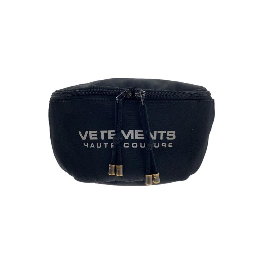 VETEMENTS◇ショルダーバッグ/--/BLK/プリント : セカンドストリート 