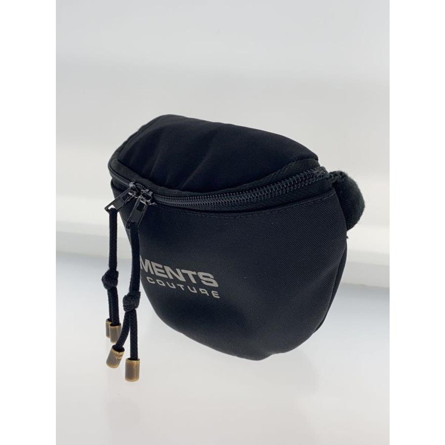 VETEMENTS◇ショルダーバッグ/--/BLK/プリント : セカンドストリート 