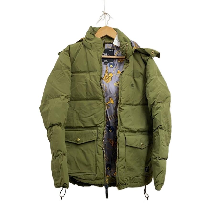 STUSSY◇ダウンジャケット/S/コットン/GRN// : セカンドストリート