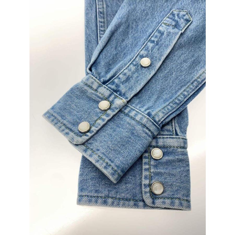 KENZO◇22AW/デニムウエスタンシャツ/長袖シャツ/XS/デニム/IDG 