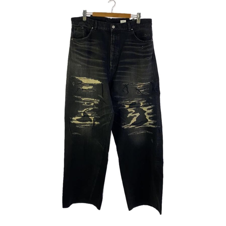 B1ARCHIVE/WIDE LEG 5PKT/ボトム/38/デニム/BLK : セカンドストリート