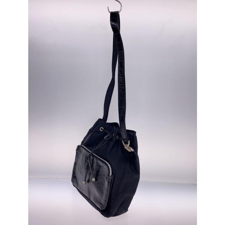 GIANNI VERSACE◇メデューサ/ショルダーバッグ/--/BLK : セカンド