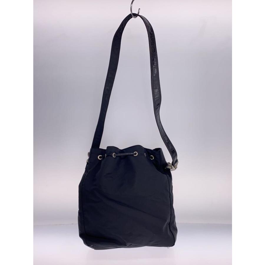 GIANNI VERSACE◇メデューサ/ショルダーバッグ/--/BLK : セカンド