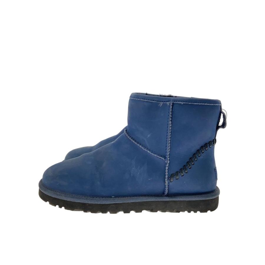 UGG australia◇クラシックミニデコ/ブーツ/26cm/BLU : セカンド