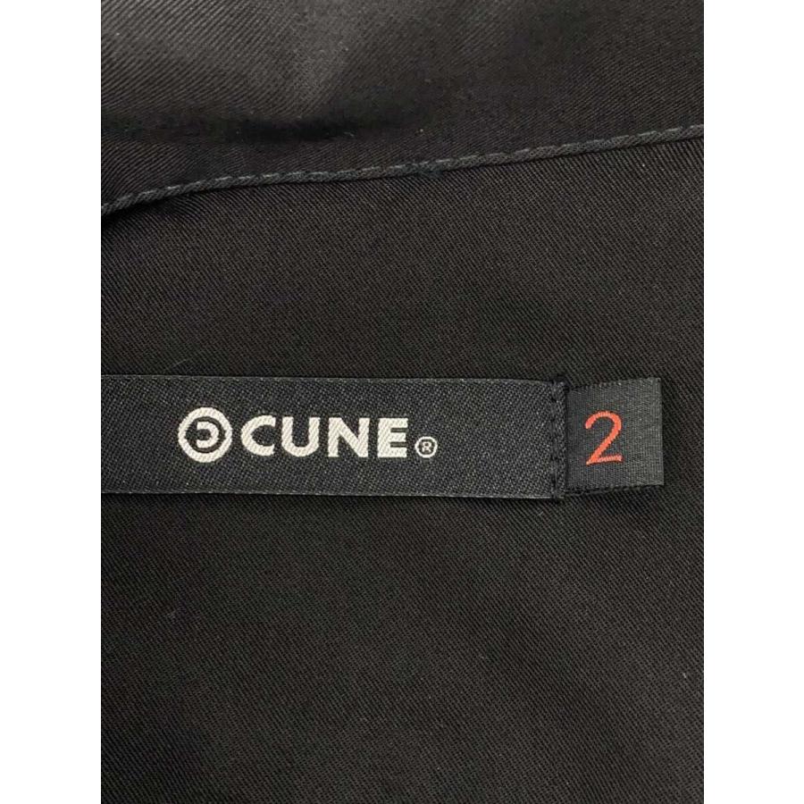 CUNE / ウサギとタコ/開襟/長袖シャツ/2/レーヨン/BLK/アニマル CUNE◇ウサギとタコ/開襟/長袖シャツ/2/レーヨン/BLK/アニマル