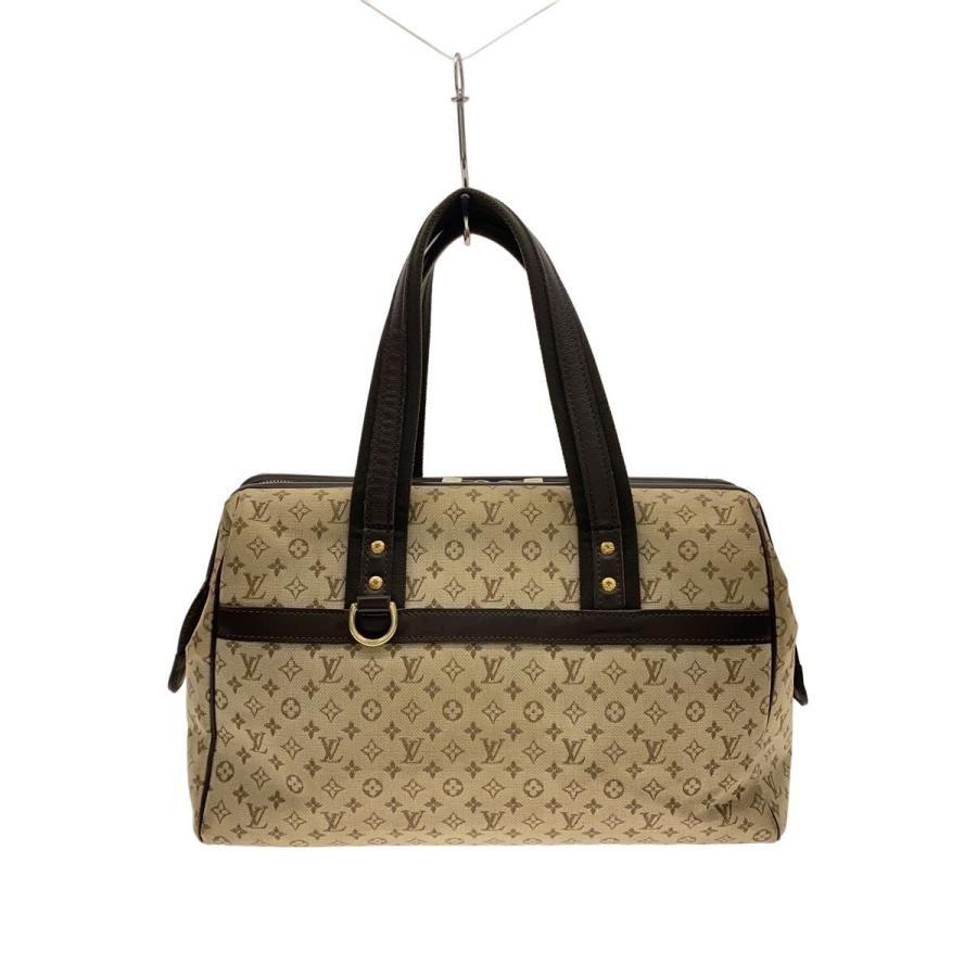 LOUIS VUITTON◇ジョセフィーヌGM_モノグラム・ミニ/キャンバス/BEG