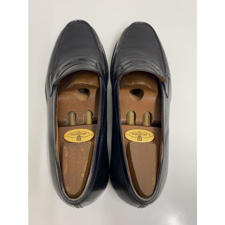 J.M.WESTON◆旧ロゴ/180シグネチャー/ローファー/US6.5/BLK//_2