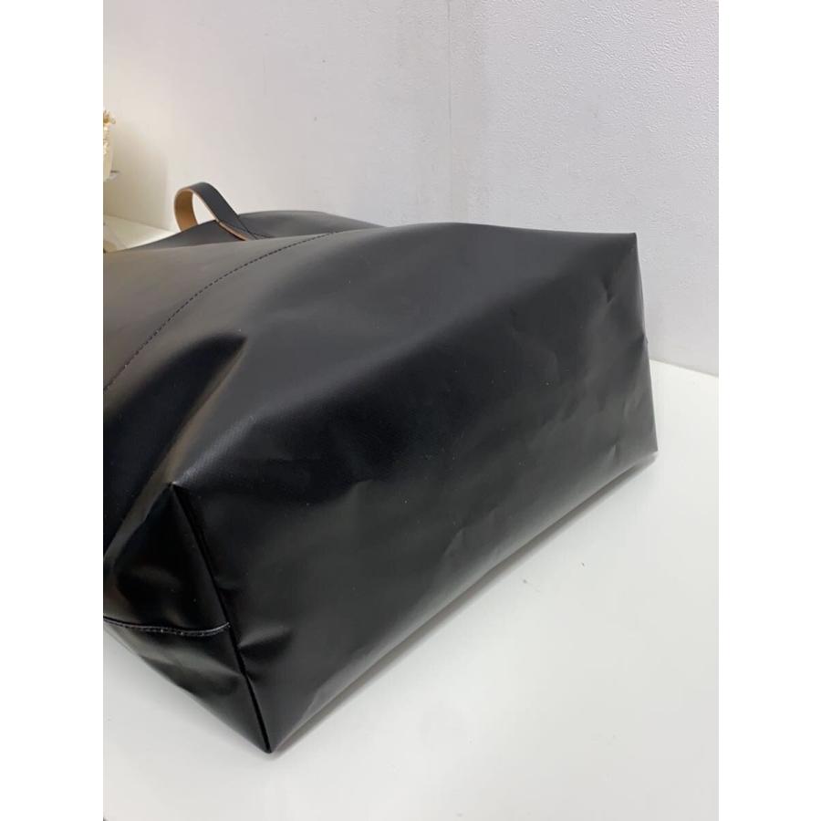 MARNI◆TRIBECA N/S TOTE/トートバッグ/PVC/BLK/SHMQ0037A1 P769の画像