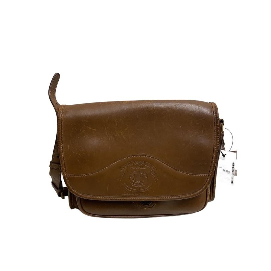 GHURKAレザー製ショルダーバッグ GHURKA◇ショルダーバッグ/レザー/BRW// : セカンドストリートYahoo!店