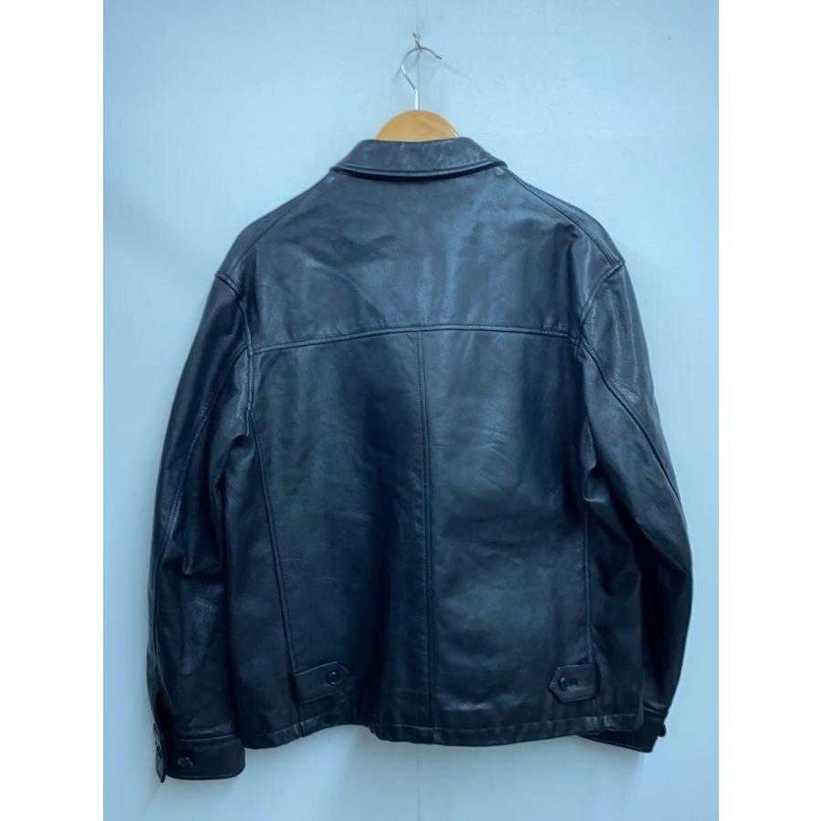 JOURNAL STANDARD◇ゴートレザーカーコート/24AW/M/山羊革/BLK/24-011