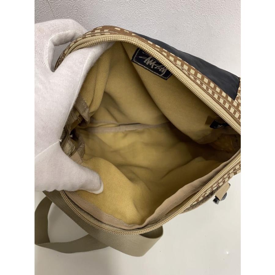 STUSSY Livin' General Store◇ショルダーバッグ/--/KHK/チェック