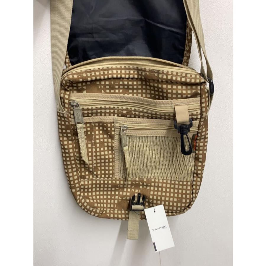 STUSSY Livin' General Store◇ショルダーバッグ/--/KHK/チェック