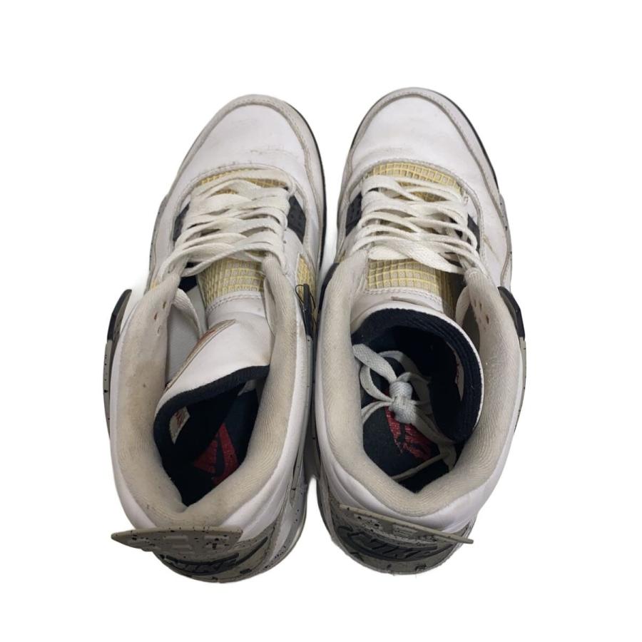 NIKE◇AIR JORDAN 4 RETRO OG/エアジョーダンレトロ/ホワイト/840606