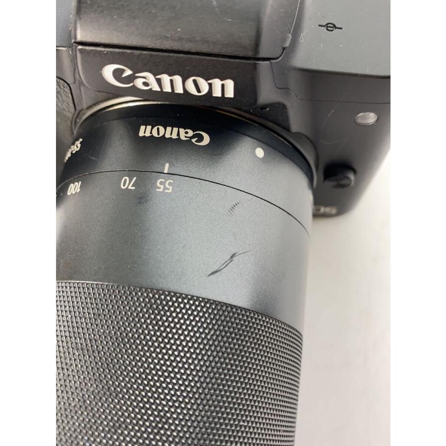 CANON◇デジタル一眼カメラ EOS Kiss M ダブルズームキット [ブラック