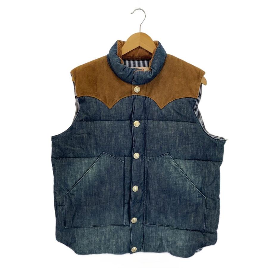 SUGAR CANE◇ダウンベスト/L/コットン/NVY : セカンドストリートYahoo